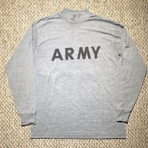 Vintage Army Turtlneck T-Shirt | 2-Sided | M